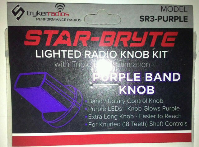 Lighted Band Knob Kit, Purple