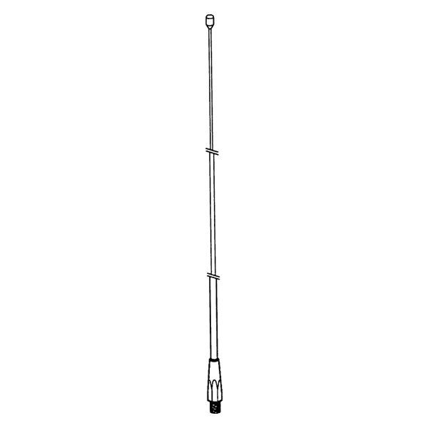 Picture of Hustler IC56-6PK 102 Stainless Steel Whip Antenna - Pack of 6