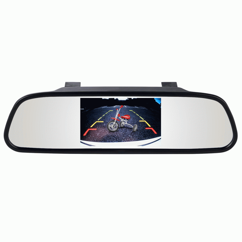 4.3 in. Clip-On Mirror Monitor
