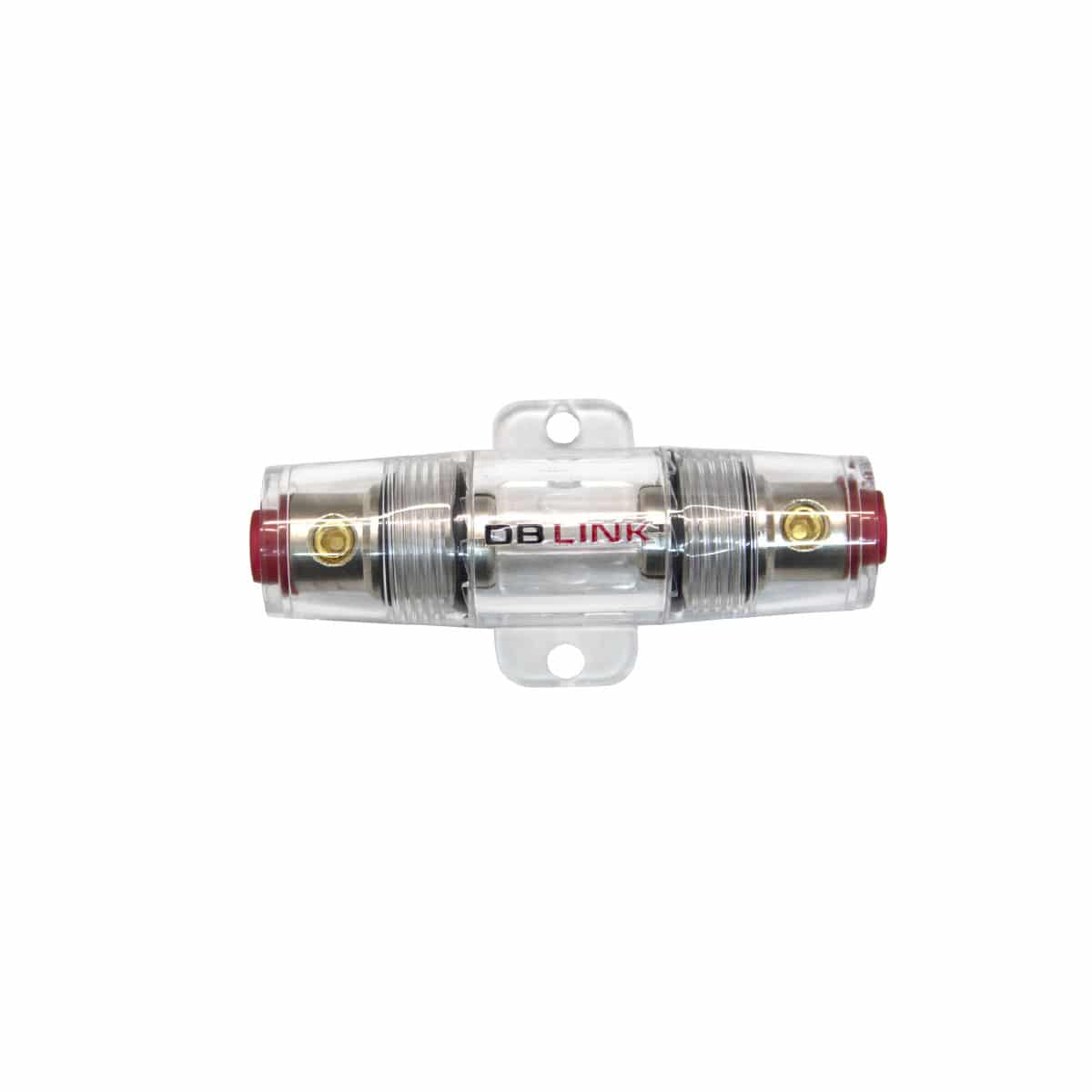 Picture of DB Link NAGUFH1XB Nickel Plated In-Line AGU Fuse Holder