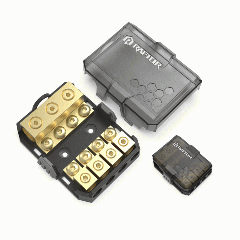 RMANL4 MANL Fused 4-Position Distribution Block - Pro Series