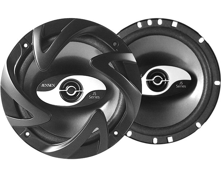 Picture of Jensen JS265 200W Max 100W RMS 6.5 in. JS Series 2-Way Coaxial Car Speakers - Set of 2