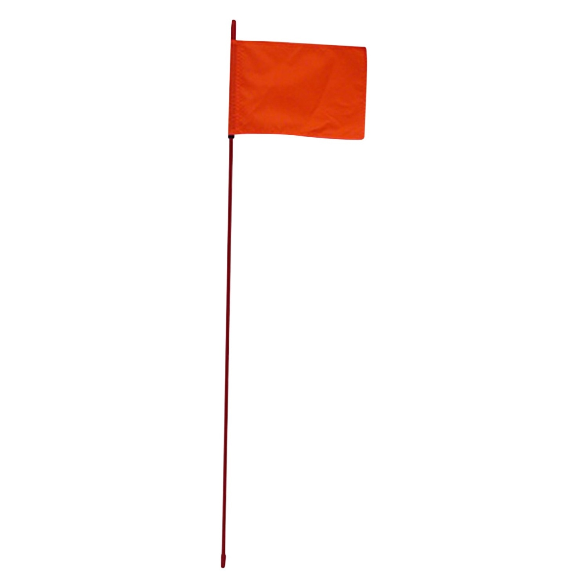 F4-W 4 ft. White Stick with Red Tip Only