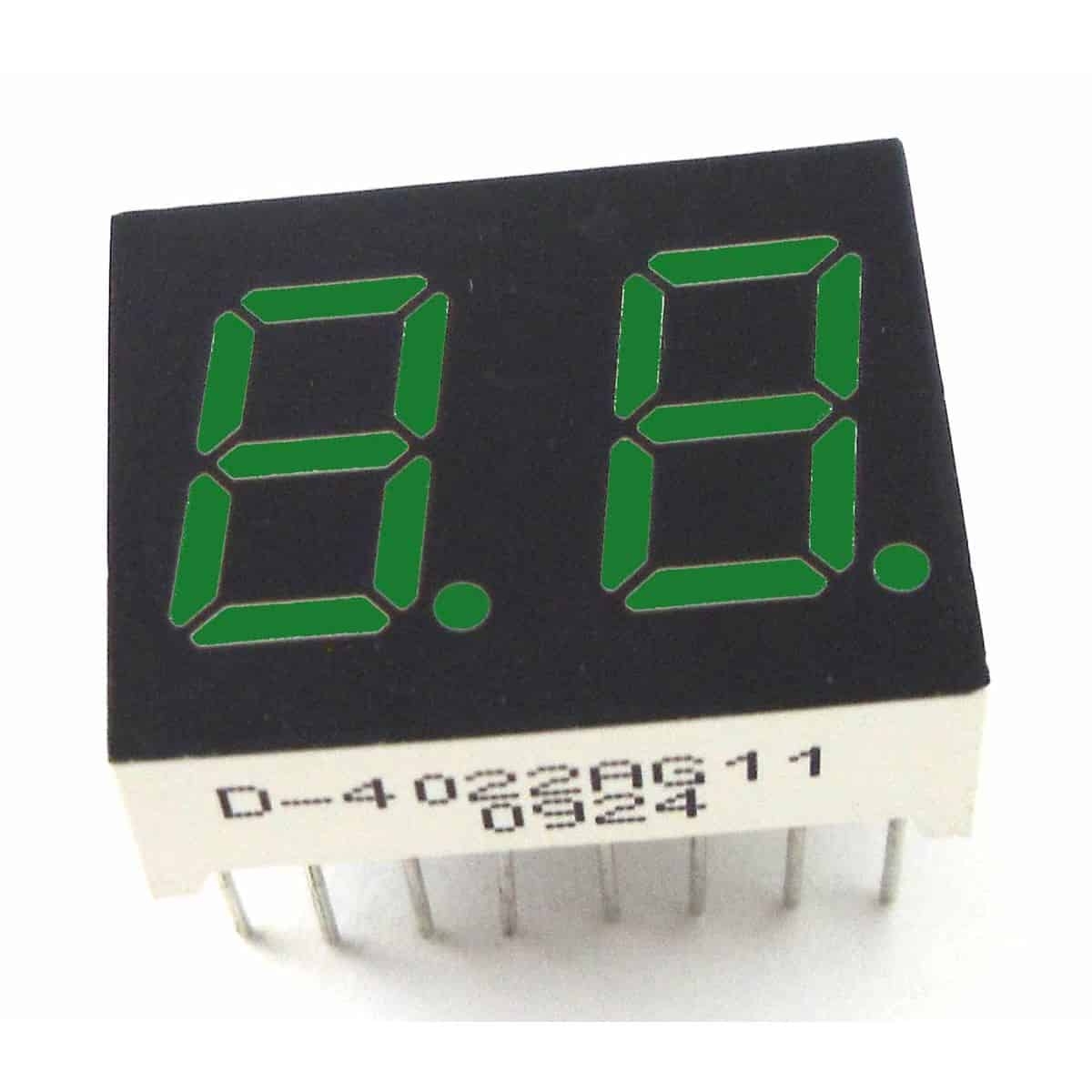 Colors Channel Digit LED Display for C148-Grant, Green