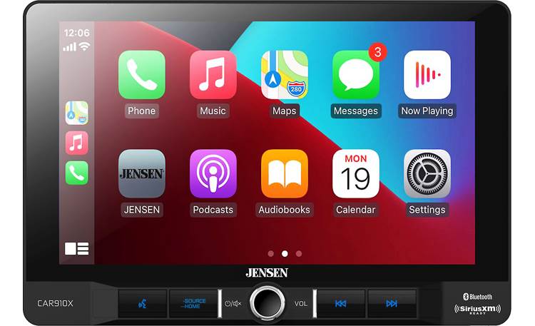 Picture of Jensen CAR910X 9 in. 1 DIN LCD Mechless Digital Media Receiver for Carplay & Android XM Screen Mirroring