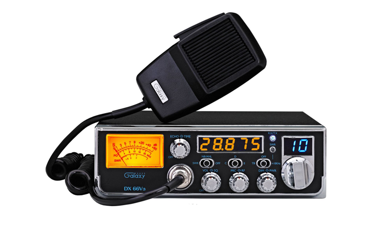 Picture of Galaxy DX66V3 10 m Compact Radio with 5 Digit Frequency Counter & LED Factory Repair Kit&#44; Orange