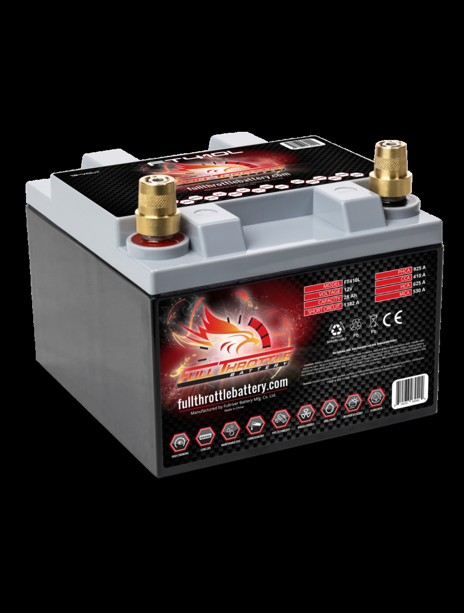 Picture of Full Throttle FT410L 925 PHCA 410 Series High Capacity Dual Purpose AGM Battery