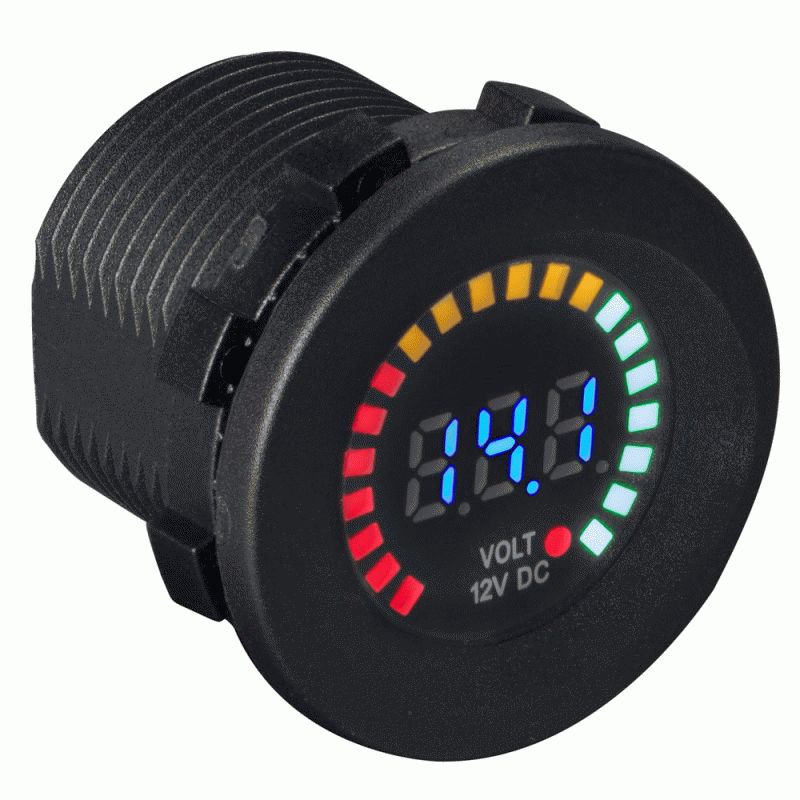 12V Digital Meter with Graphic Display