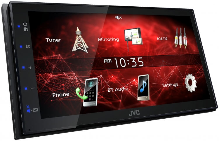 Picture of JVC KW-M150BT Digital Media Receiver with 6.8 in. WVGA Capacitive Monitor