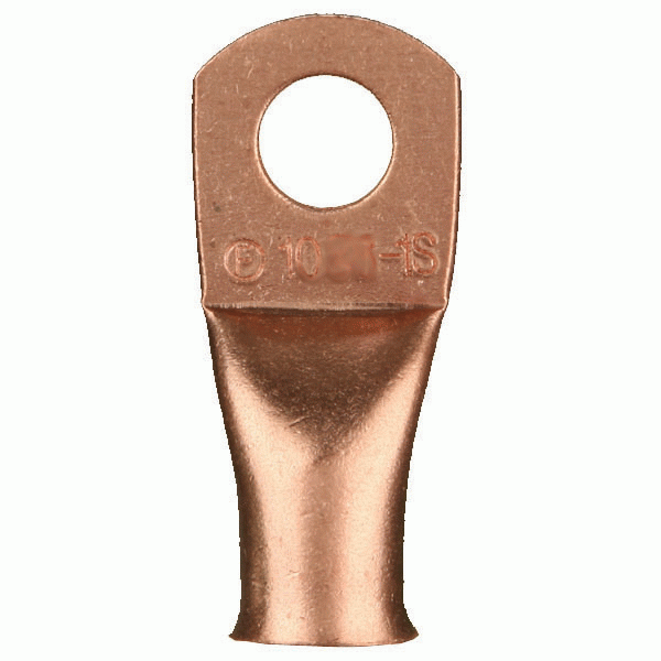 Metra CUR1012 1-0 Gauge 0.5 in. Ring Copper Uninsulated - Pack of 5