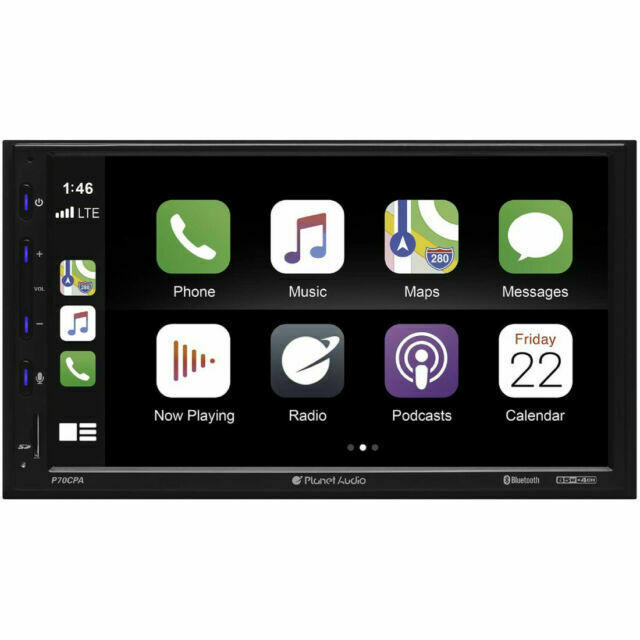 Picture of Planet P70CPA Double DIN In Dash Bluetooth Mechless Audio Receiver for Android