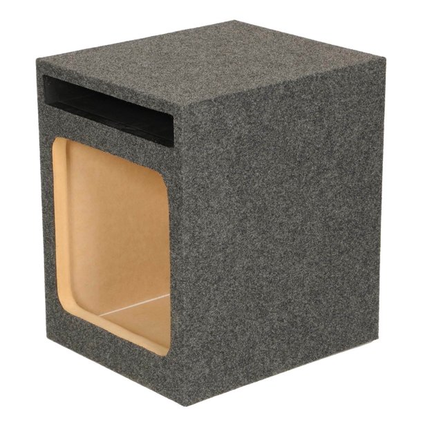 Picture of Qpower HD112 12 in. Single Heavy Duty Vented Square Subwoofer Sub Enclosure Box