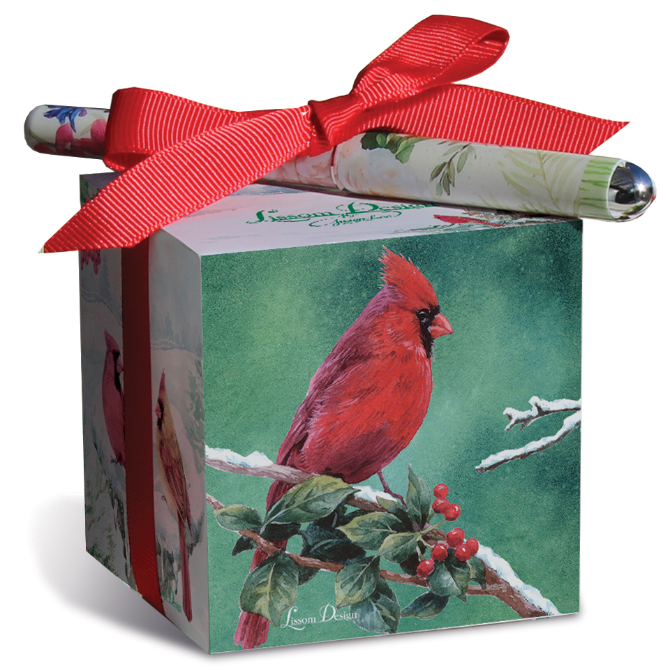 3 x 3 x 3 in. Winter Harmony Paper Block Set, Multi Color
