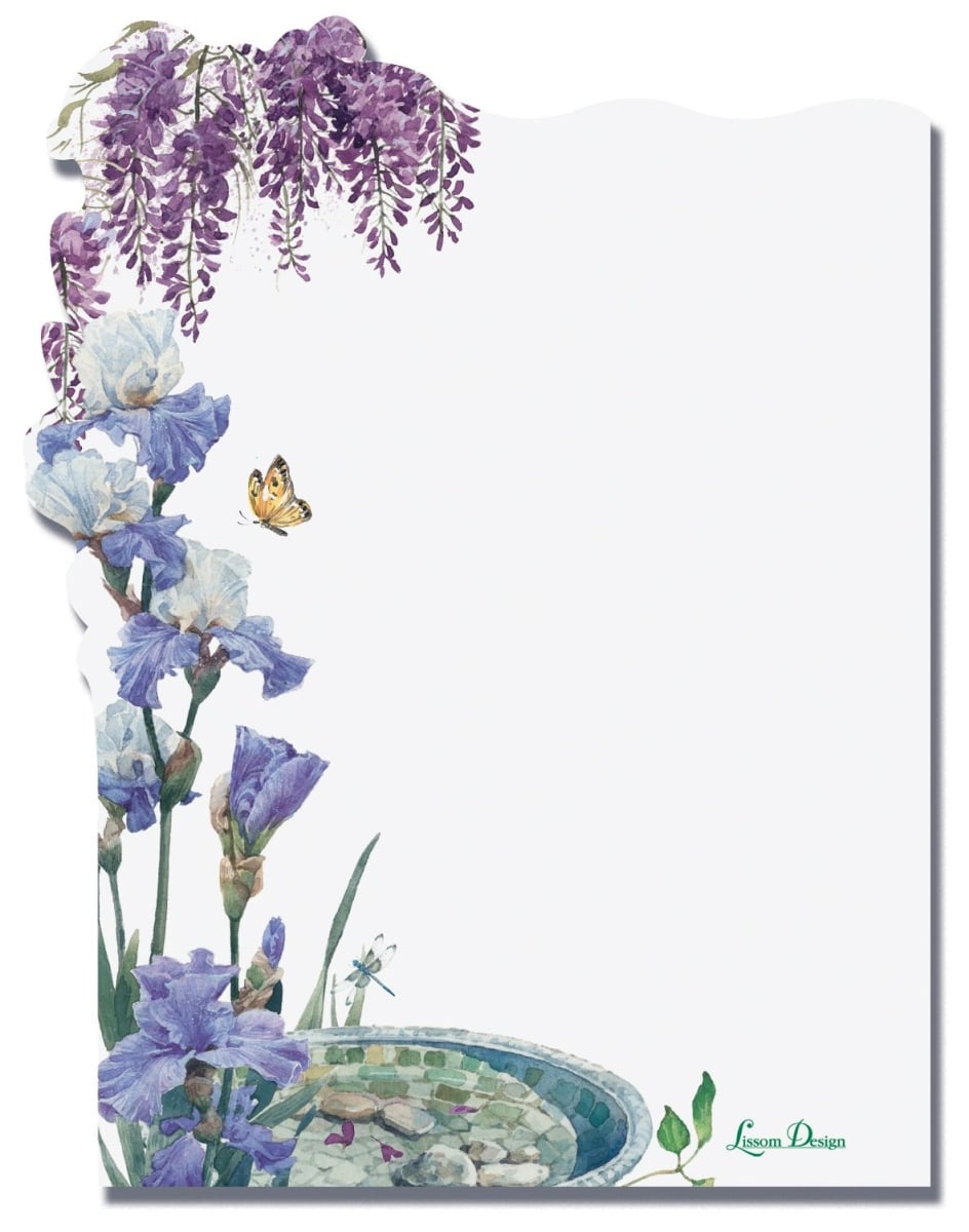28079 Sticky Notepad, Enchanted Garden - Set of 3