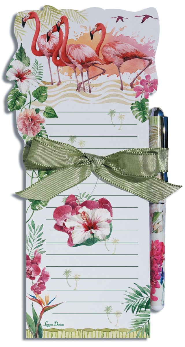 21065 8.75 x 3.75 in. Die Cut List Pad - Tropical Paradise