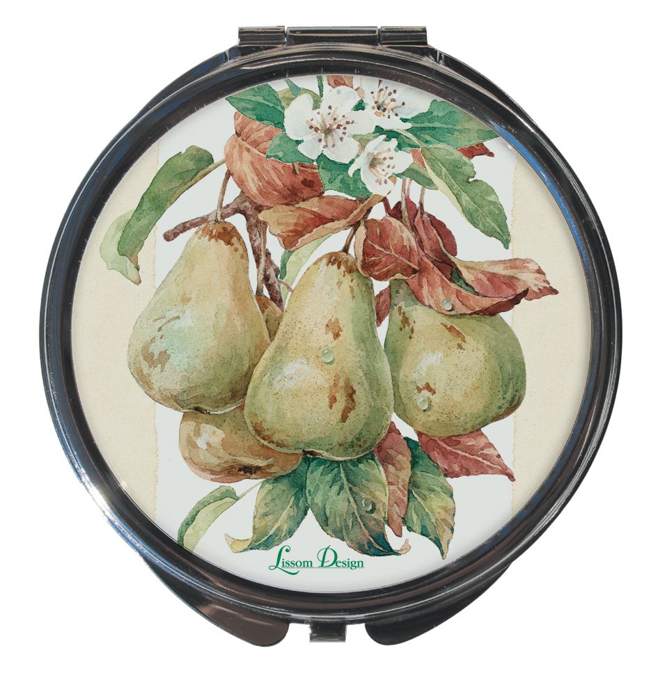 61170 Round Compact Mirror - Fresh Farm