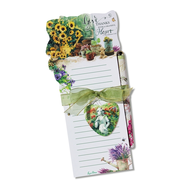 21075 Die Cut List Pad - Faith Hope Love