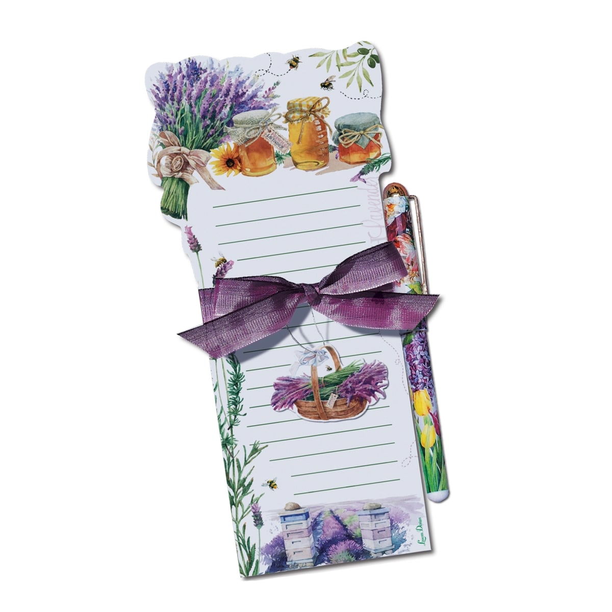 21076 8.75 x 3.75 in. Die Cut List Pad - HBF