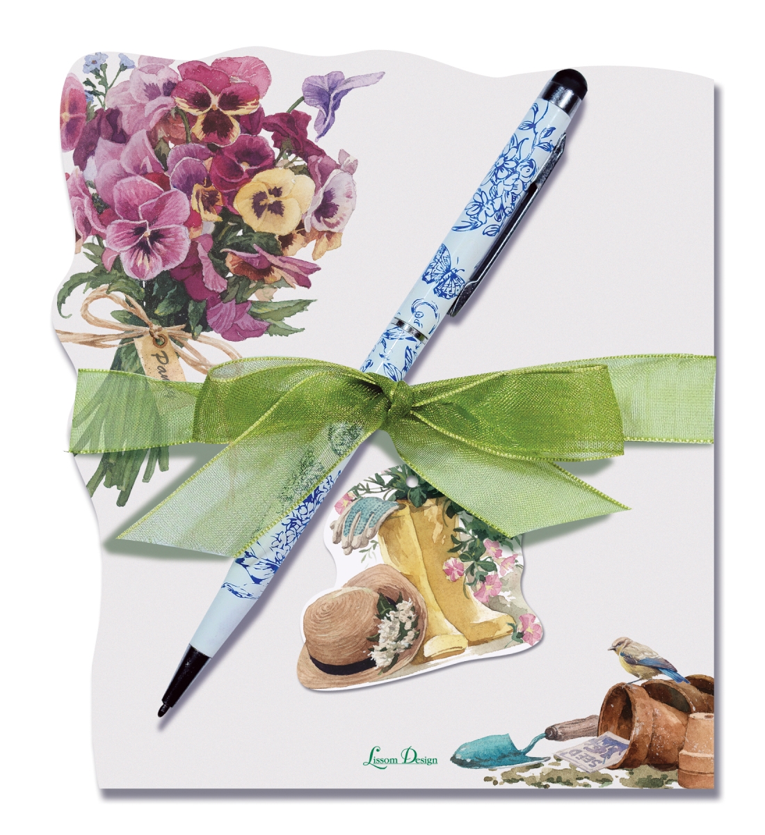 22180 Die Cut Notepad - Blossom of Hope Bouquet Variation