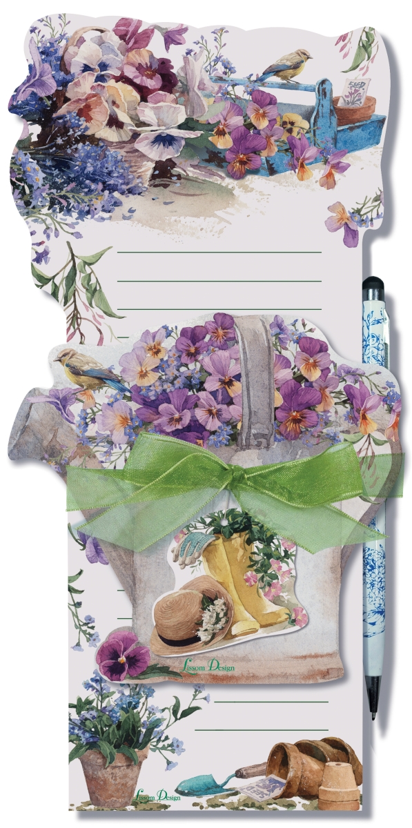 23080 List Pad & Die Cut Sticky Notepad Gift Set - Blossom of Hope