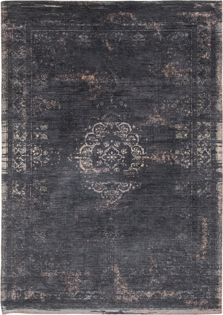 Fading World Medallion Area Rug - Mineral Black - 5' x 7' - Vintage Design