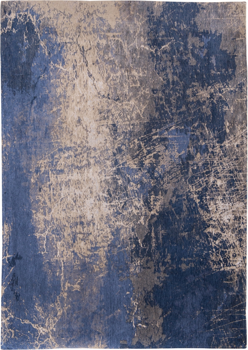 Mad Men Cracks 8629 Abyss Blue Area Rug