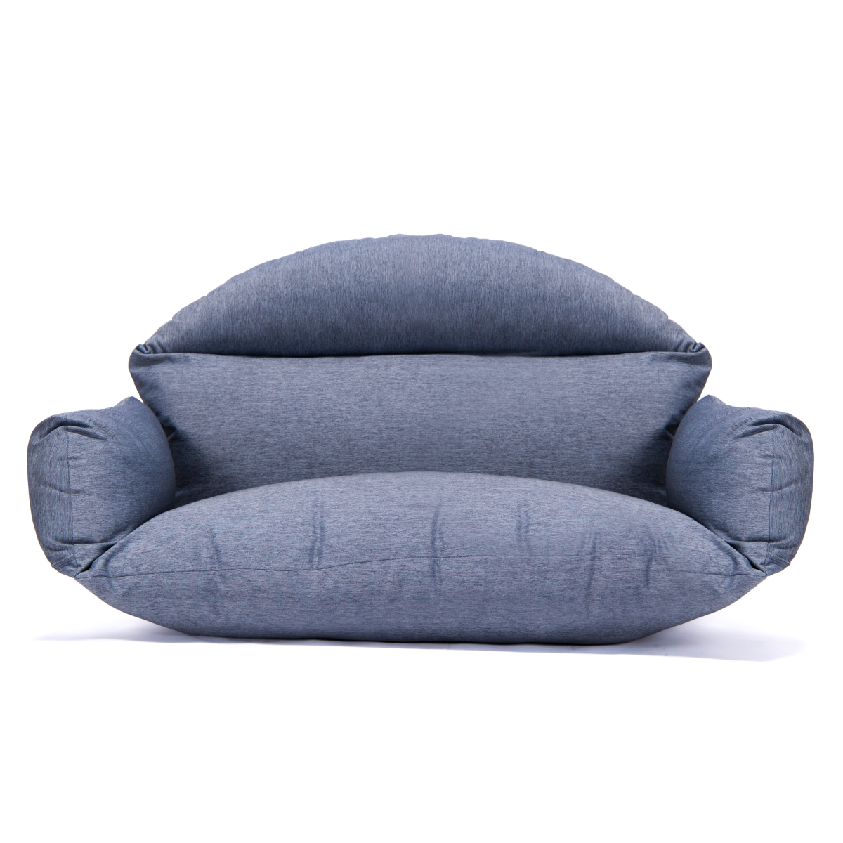 27 x 47 x 20 in. Hanging 2 Person Egg Swing Cushion, Charcoal