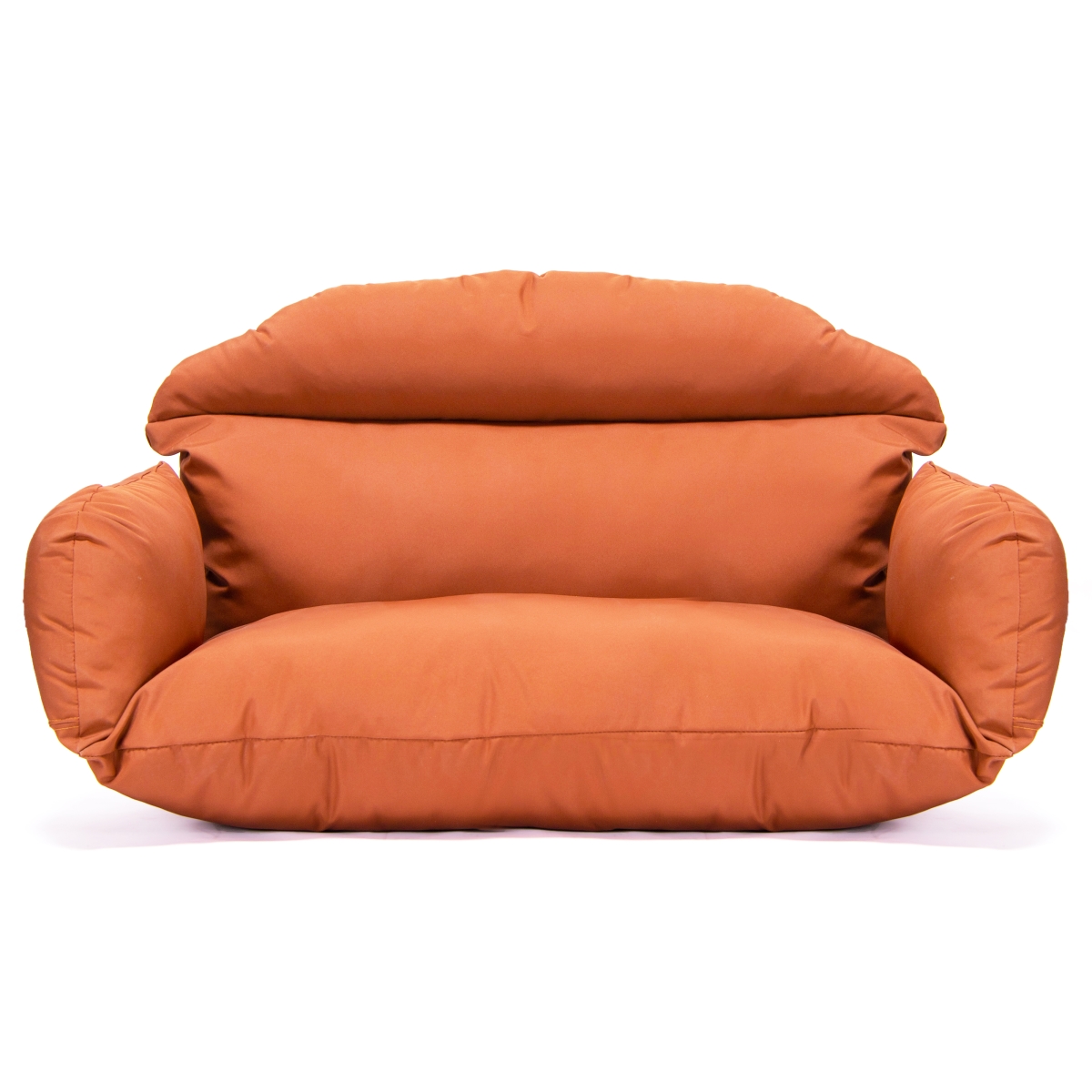 27 x 47 x 20 in. Hanging 2 Person Egg Swing Cushion, Orange