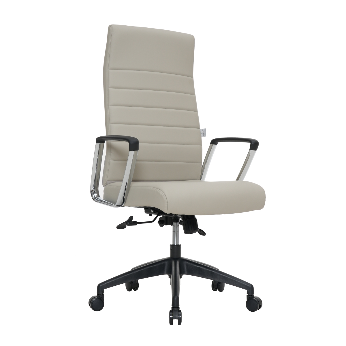 HO20TL Hilton Modern High-Back Leather Office Chair, Tan