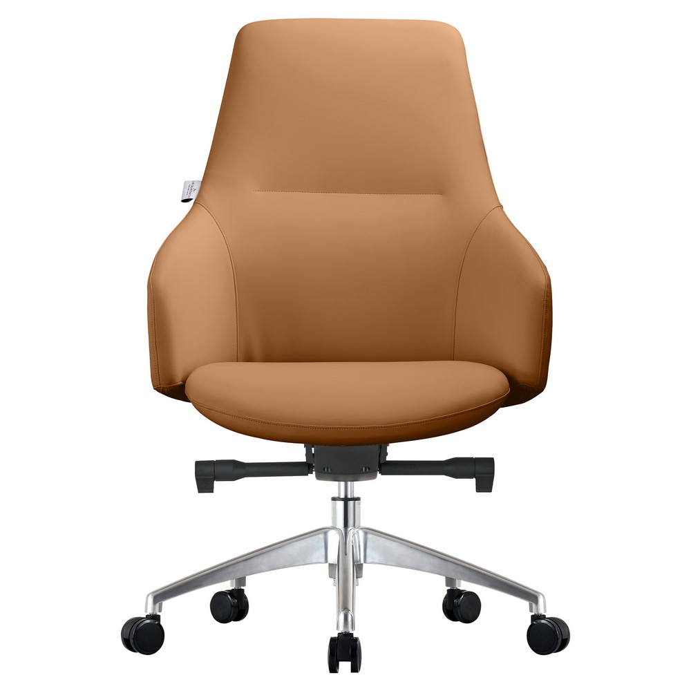 Celeste Series Office Chair in Acorn Brown Leather
