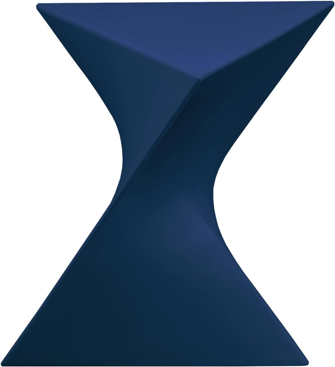 RS17NBU4 Randolph Modern Side Table, Navy Blue - Set of 4