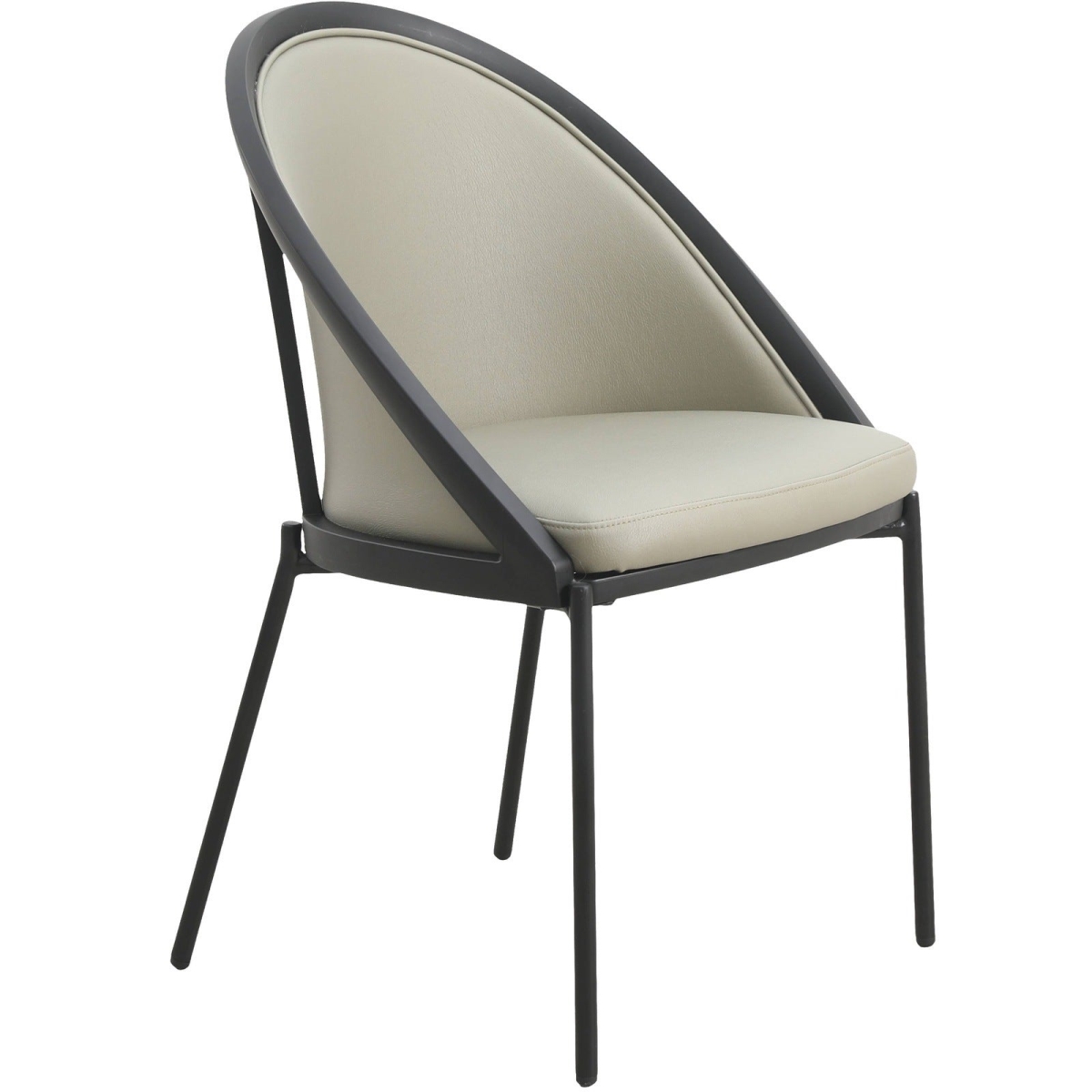 UC21OG Urbane Collection Modern Dining Chair, Olive Green