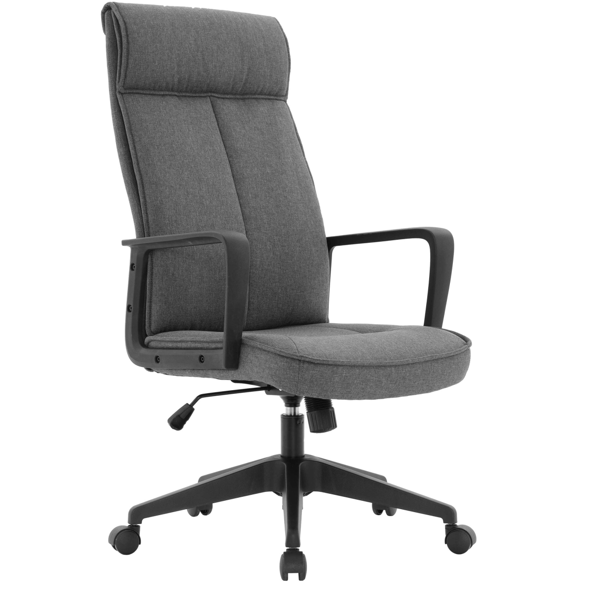 Aiaria Ergonomic High Back Office Chair - PU Leather/Polyester, Adjustable, Swivel, Comfortable