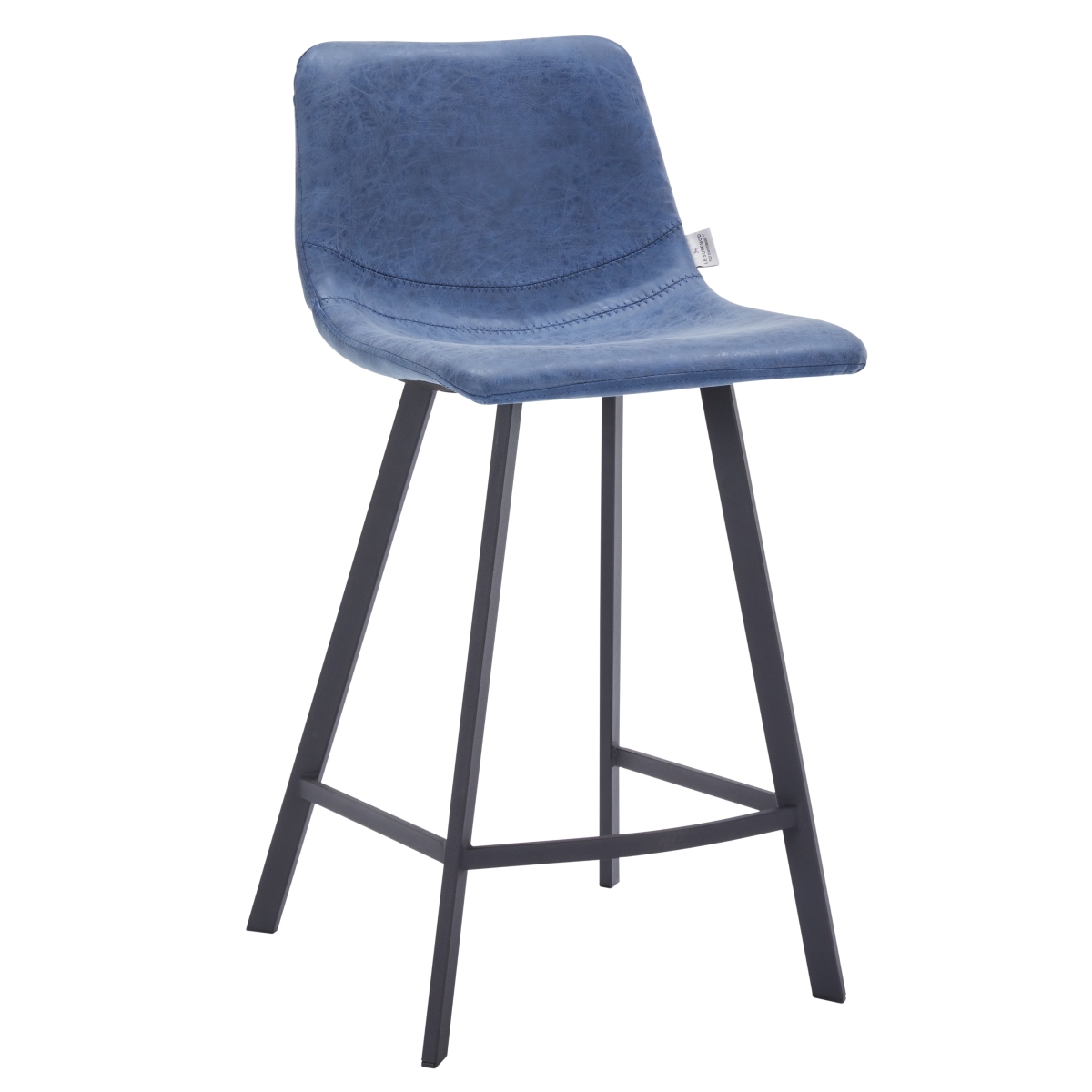 ESBL-24BU Elland Counter Stool, Peacock Blue