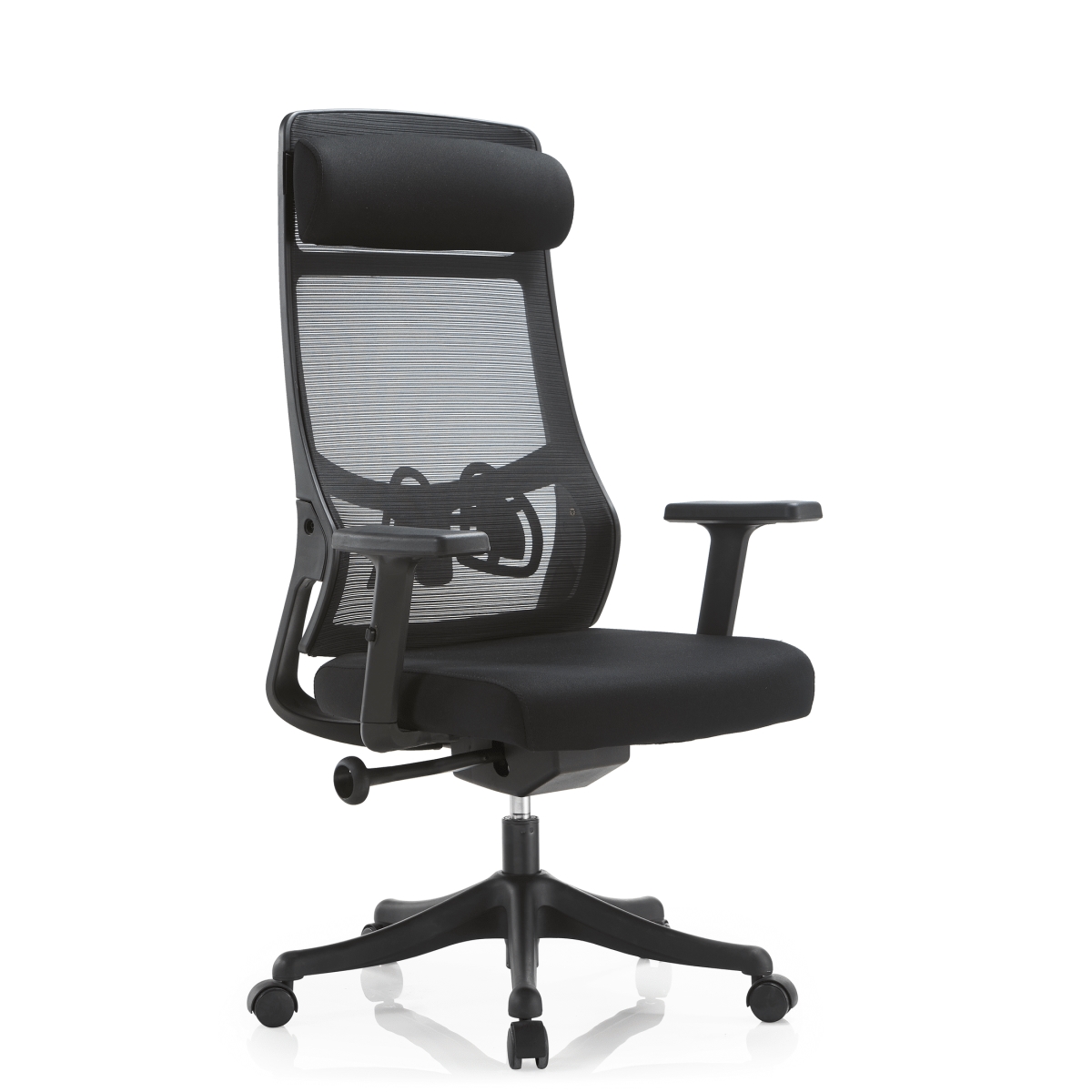 Dale Mesh Office Chair - Ergonomic Adjustable Desk Chair with Headrest & Armrests