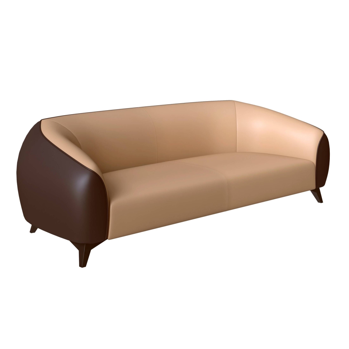 OS74BR Opula Collection Three Seater Sofa, Brown