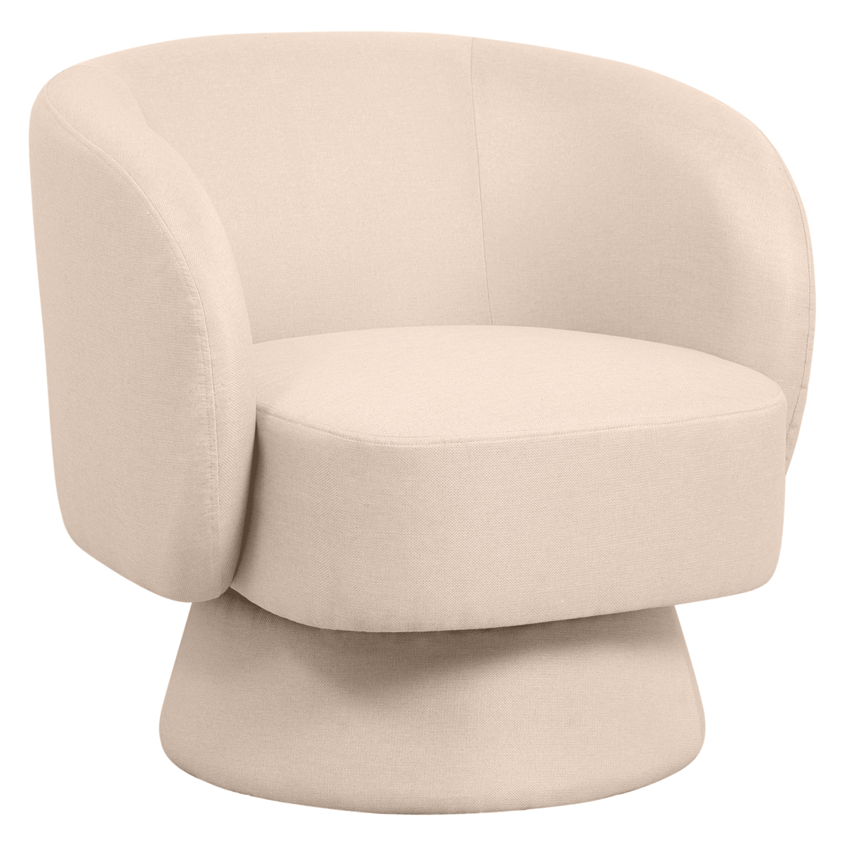 RA31L-OA Raze Collection Modern Accent Chair, Oatmeal Linen