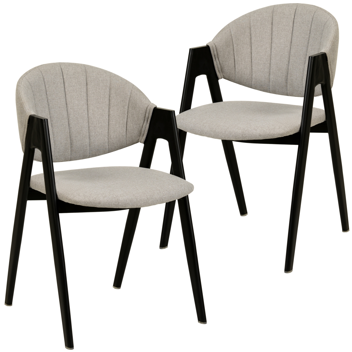 SC22GR2 Savor Modern Dining Chair in Gray - Set of 2