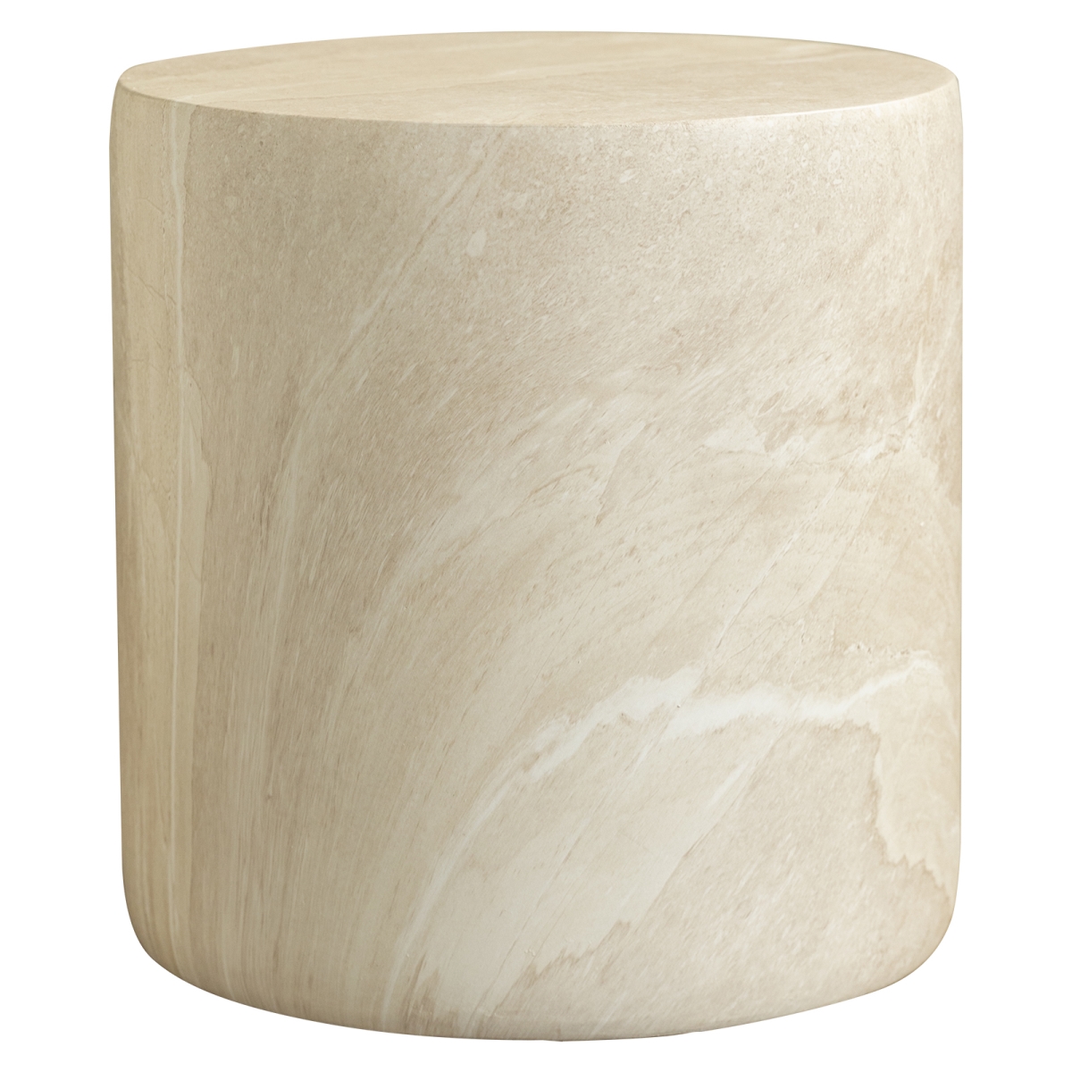VST15SM Vintara Side Table in Stone Marble