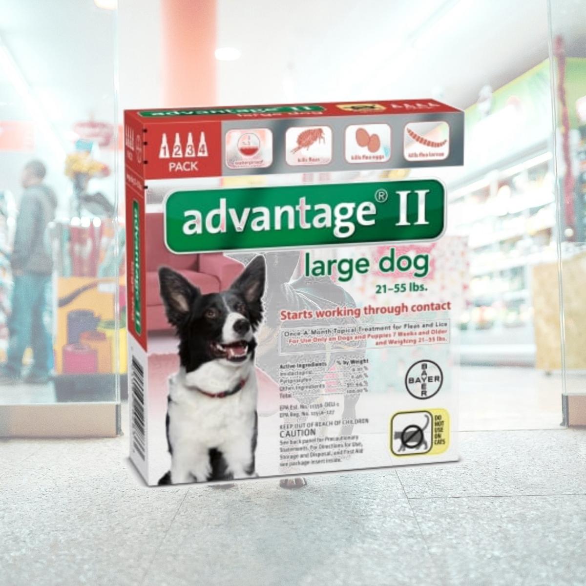 Picture of Bayer Healthcare Animal BY20283 Advantage Ii Large Dog- 4 Pack