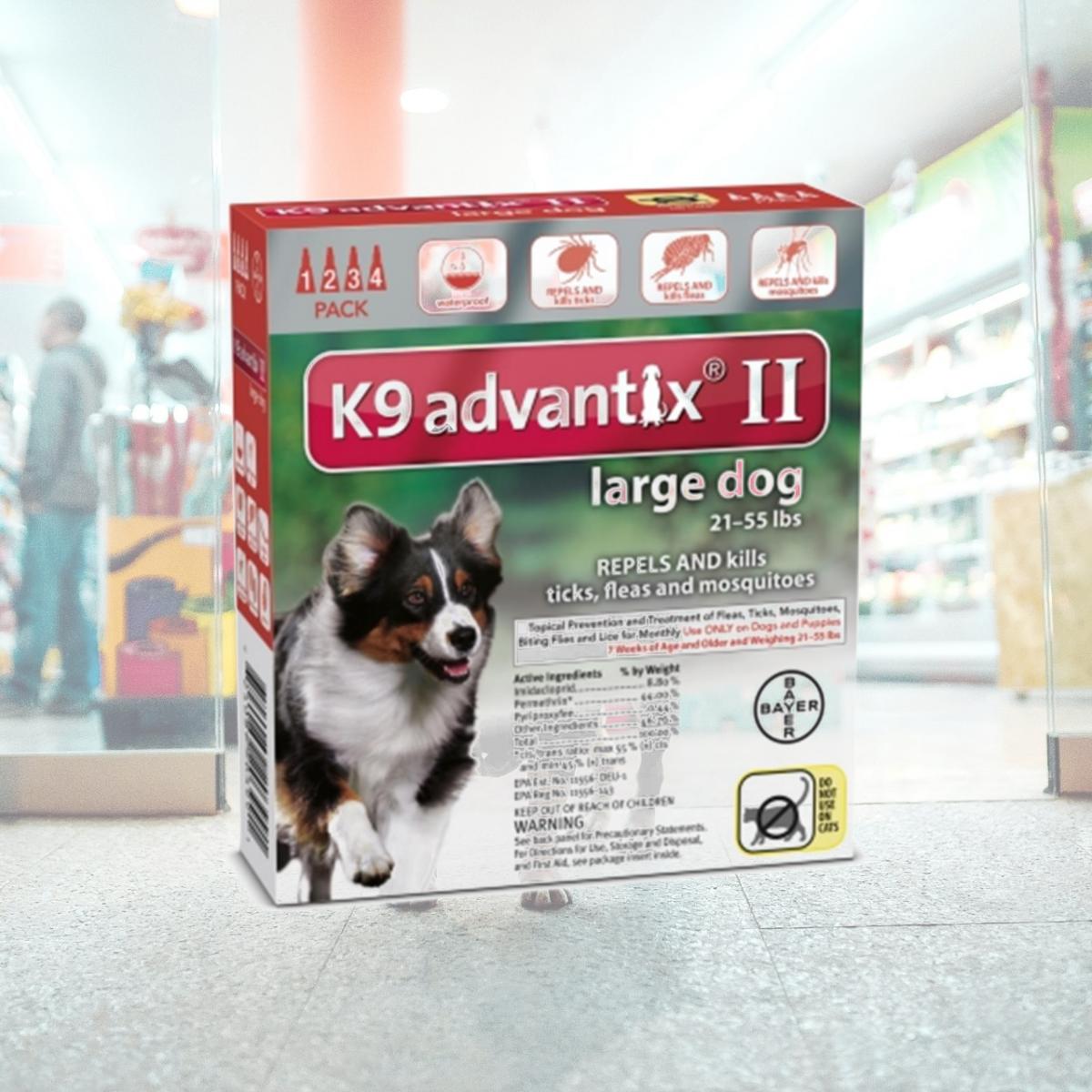 Picture of Bayer Healthcare Animal BY20399 K9 Advantix Ii Large Dog, 4 Pack