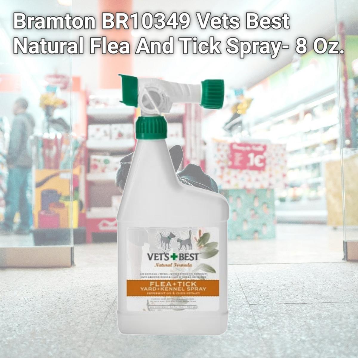 Picture of Bramton BR10349 Vets Best Natural Flea And Tick Spray- 8 Oz.