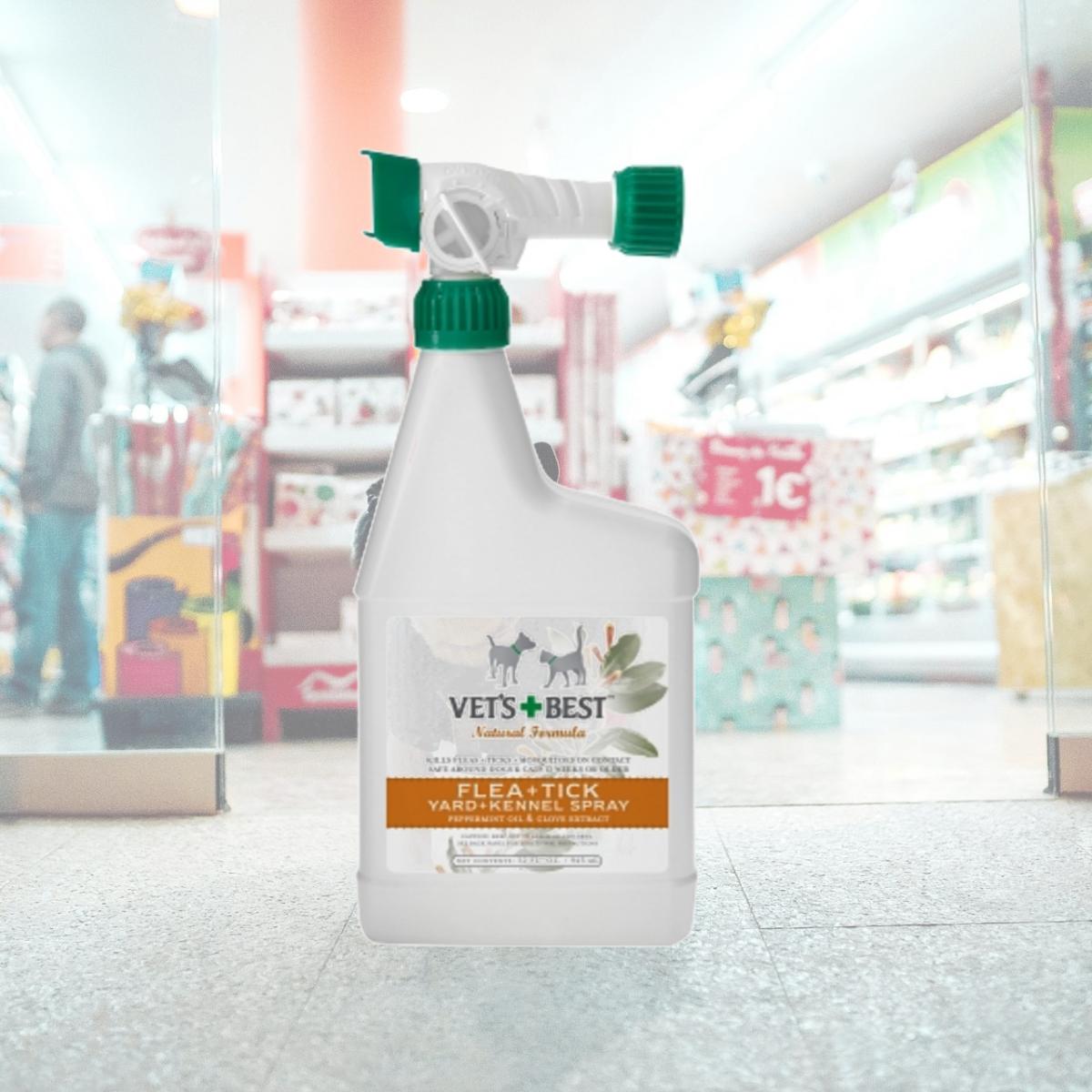 Picture of Bramton BR10349 Vets Best Natural Flea And Tick Spray- 8 Oz.