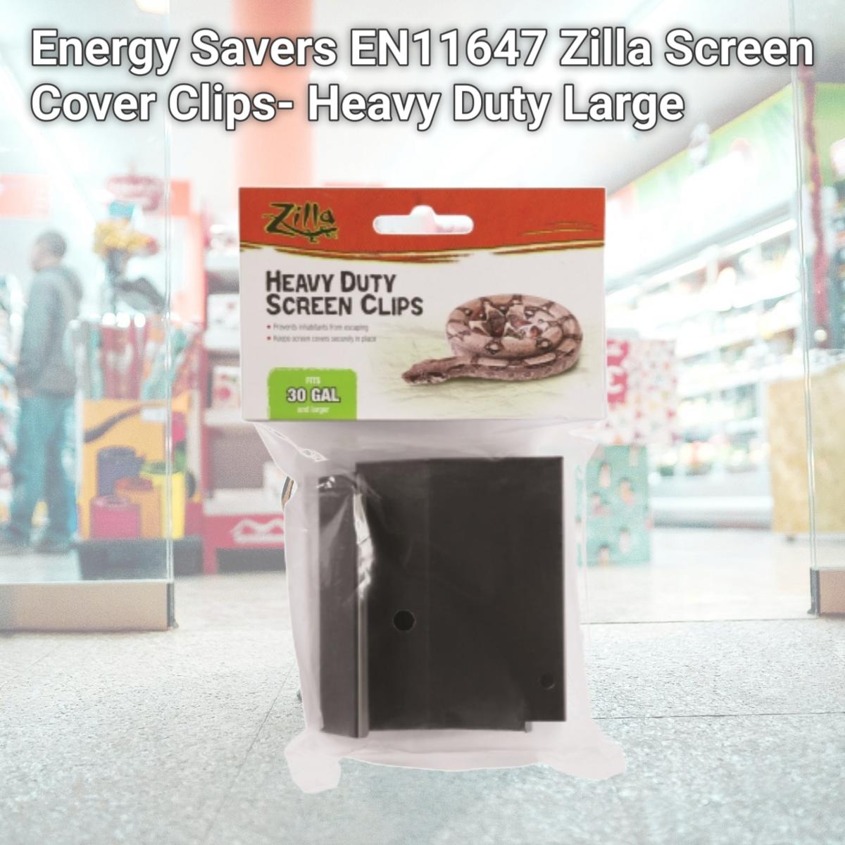 Picture of Energy Savers EN11647 Zilla Screen Cover Clips- Heavy Duty Large