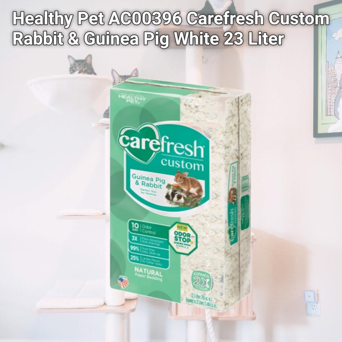 Picture of Healthy Pet AC00396 Carefresh Custom Rabbit & Guinea Pig White 23 Liter