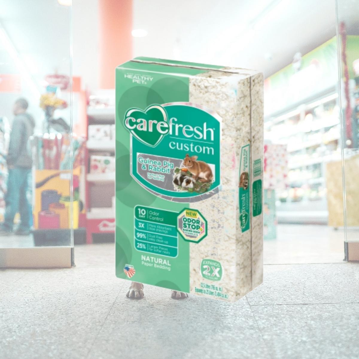 Picture of Healthy Pet AC00396 Carefresh Custom Rabbit & Guinea Pig White 23 Liter