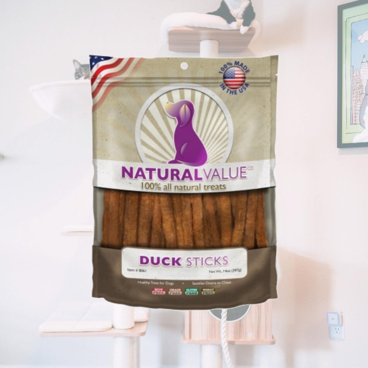 Picture of Loving Pets AO08061 Soft Chew Duck Sticks- 1. 02 lbs.