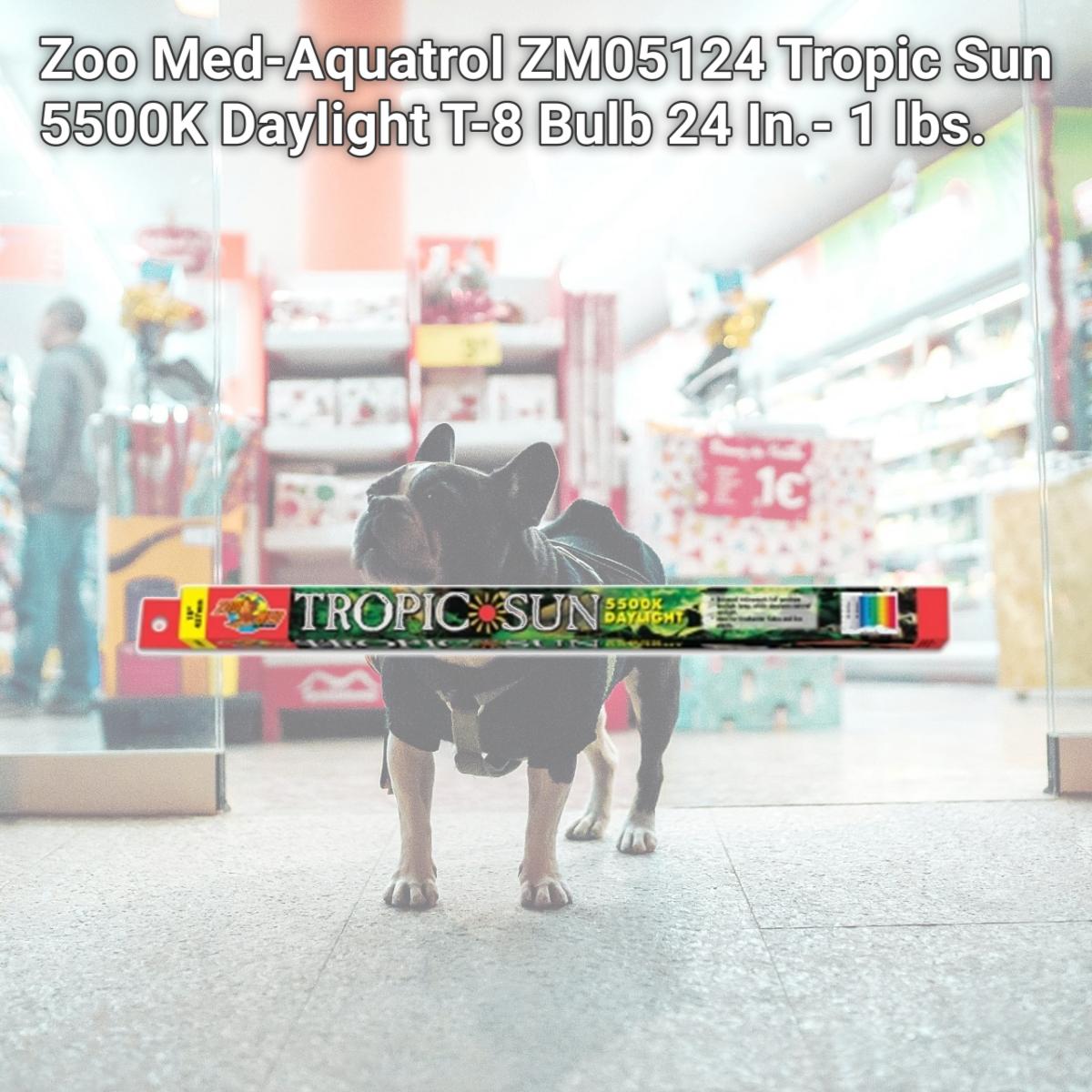 Picture of Zoo Med-Aquatrol ZM05124 Tropic Sun 5500K Daylight T-8 Bulb 24 In.- 1 lbs.