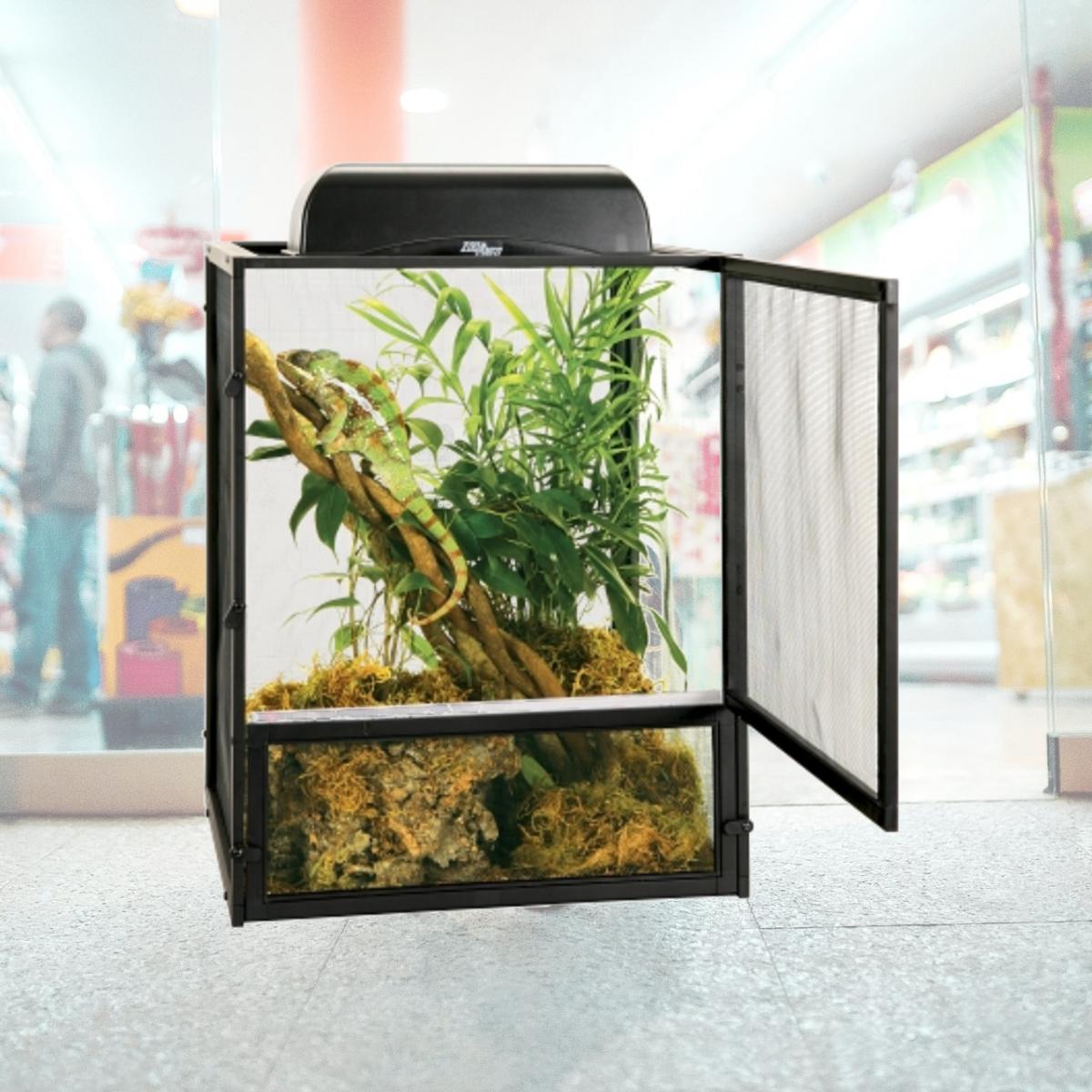 Picture of Zoo Med-Aquatrol ZM09112 Reptibreeze Screen Terrarium- Large- 7.75 lbs.