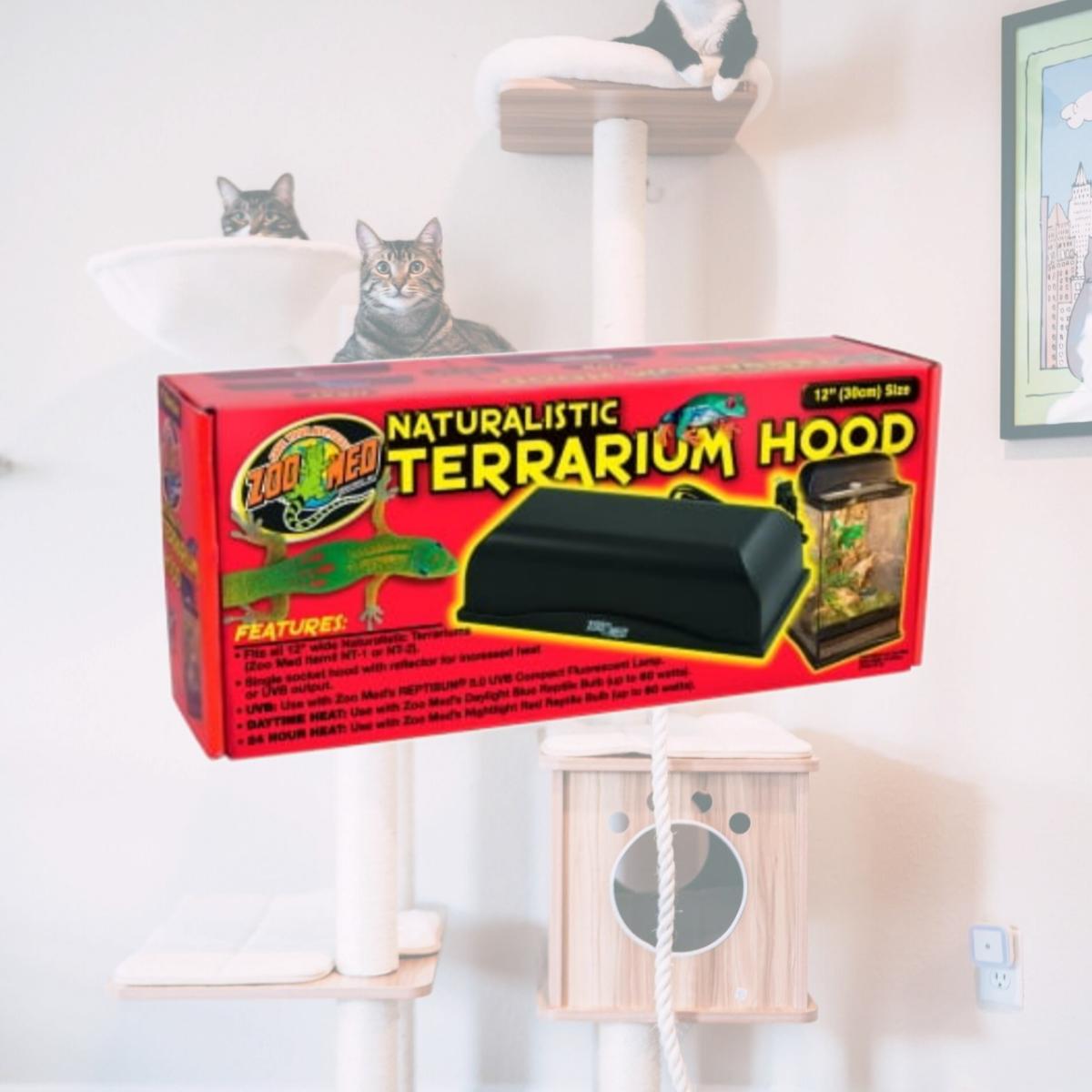 Picture of Zoo Med-Aquatrol ZM32500 12 in. Naturalistic Terrarium Hood